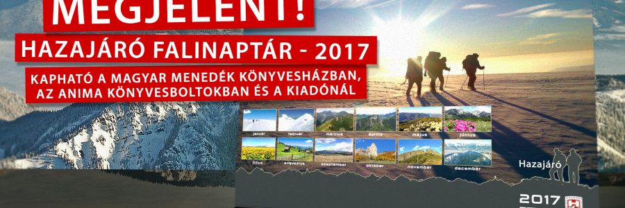 Hazajáró falinaptár 2017