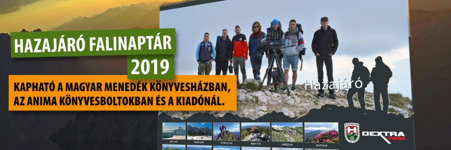 Megjelent a 2019-es Hazajáró falinaptár