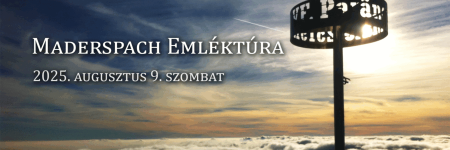 Hazajáró Maderspach emléktúra – 2025