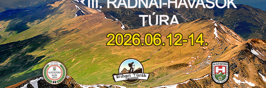 XIII. Radnai-Havasok Túra – 2026
